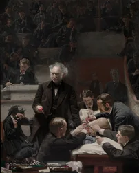 Porträt von Dr. Samuel D. Gross (Die Gross-Klinik)